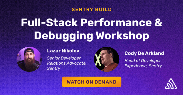 Full-Stack Performance and Debugging Workshop